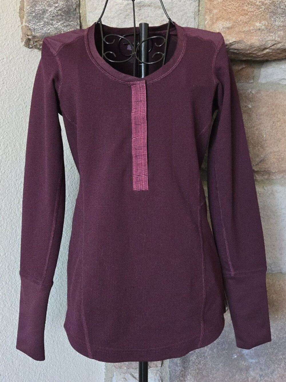 REI Co-op Base Layer Performance Long Sleeve Henley Top